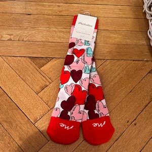 NWT Girls Size M/L MeUndies Pair of Socks